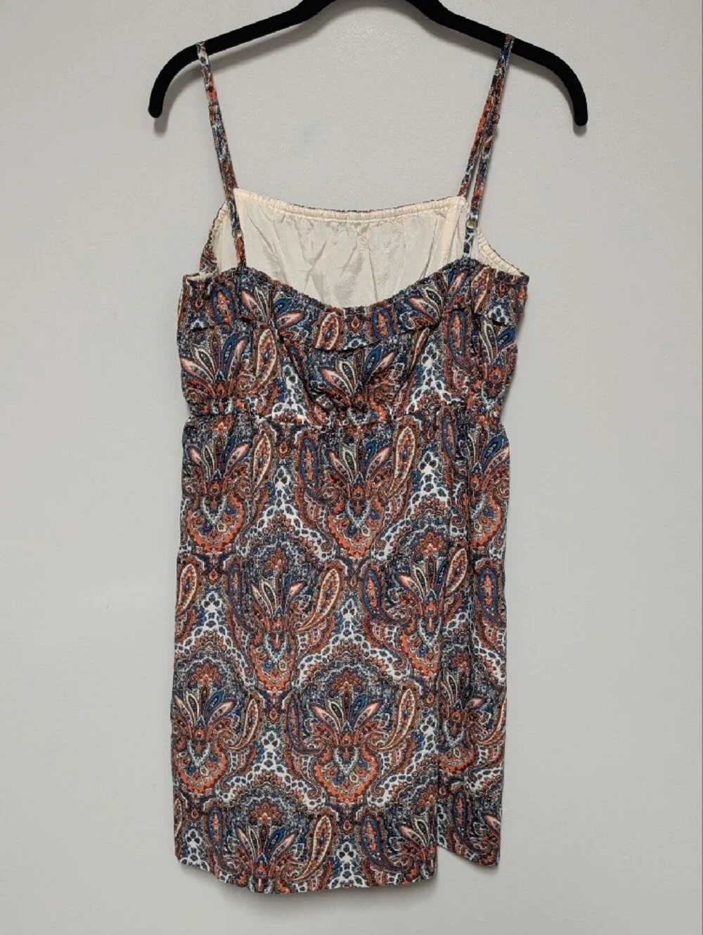 J. Crew Black Label on Cream Lined Dress